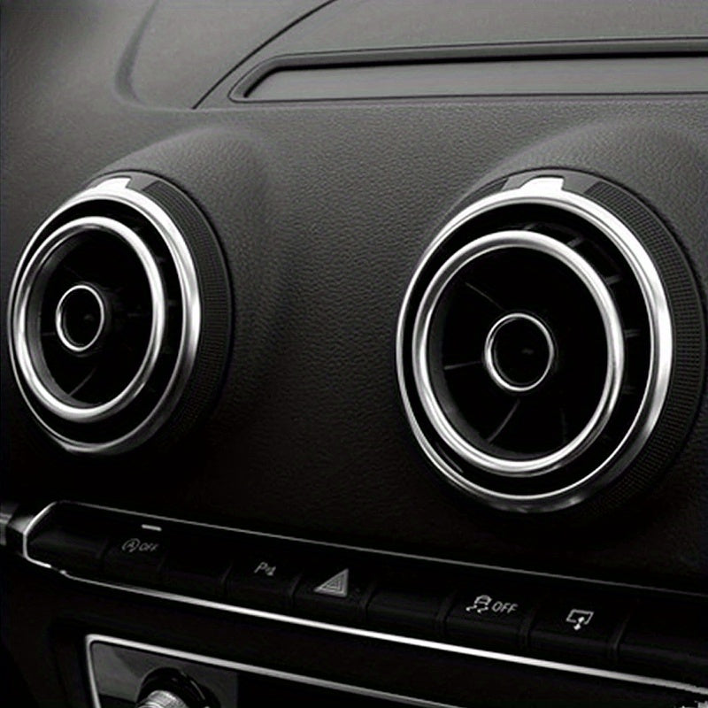 Aluminum Air Vent Inner Ring Trim Kit – Audi A3 8V / S3 / Q2