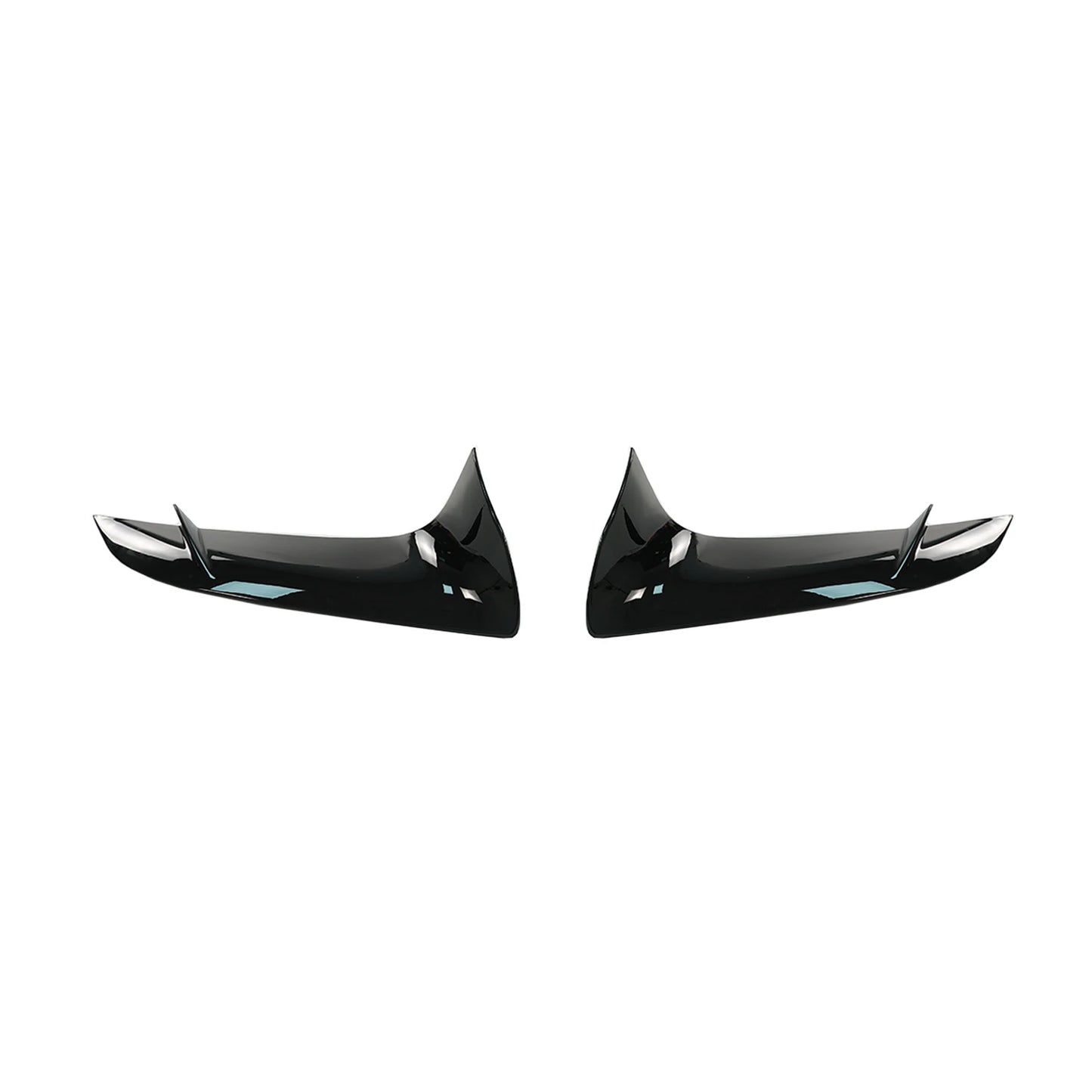 Toyota Supra GR A90 / A91 (2020–2024) Front Bumper Lower Garnish Cover – Gloss Black / Carbon Fiber Look