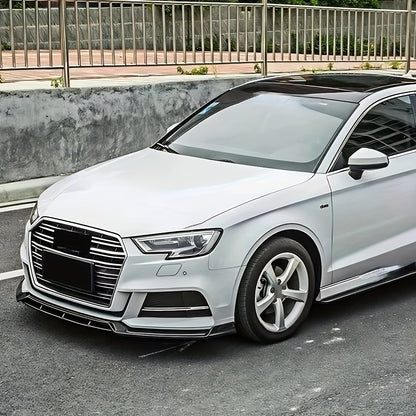 Audi A3 / S3 S-Line 8V (2014–2020) Front Bumper Lip Splitter Body Kit