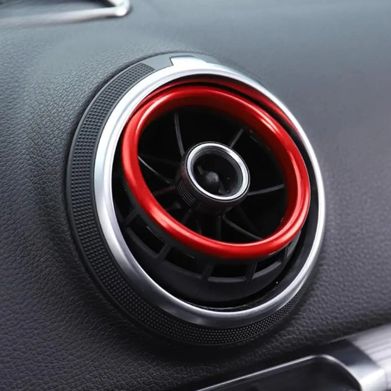 Aluminum Air Vent Inner Ring Trim Kit – Audi A3 8V / S3 / Q2