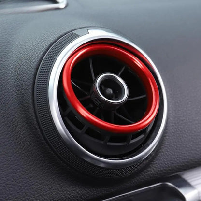 Aluminum Air Vent Inner Ring Trim Kit – Audi A3 8V / S3 / Q2