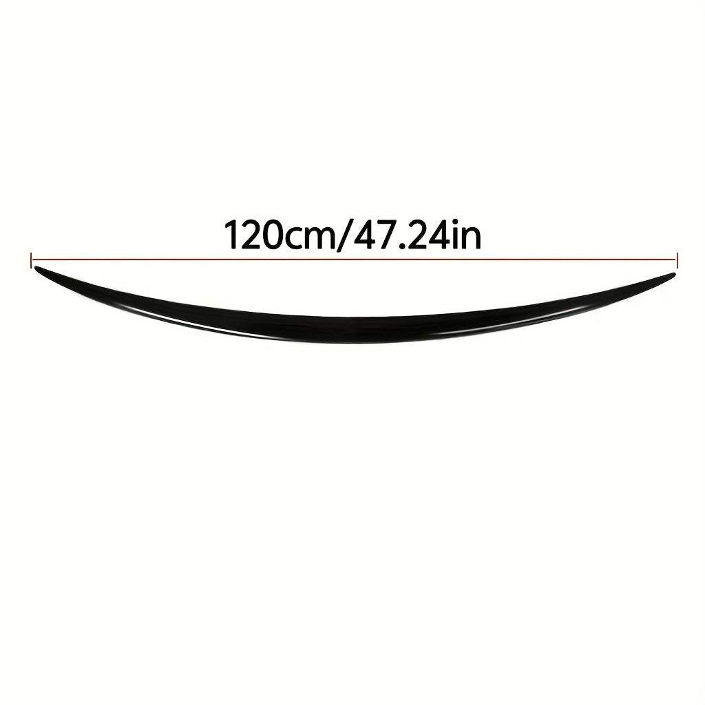 Audi A3 / S3 / RS3 8V Sedan (2014–2020) Gloss Black Rear Trunk Spoiler Wing