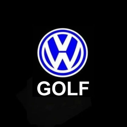 VW LED Door Logo Projector Lights – Fits Golf R / GTI Mk5 Mk6 Mk7, Passat, Tiguan, Touareg, CC