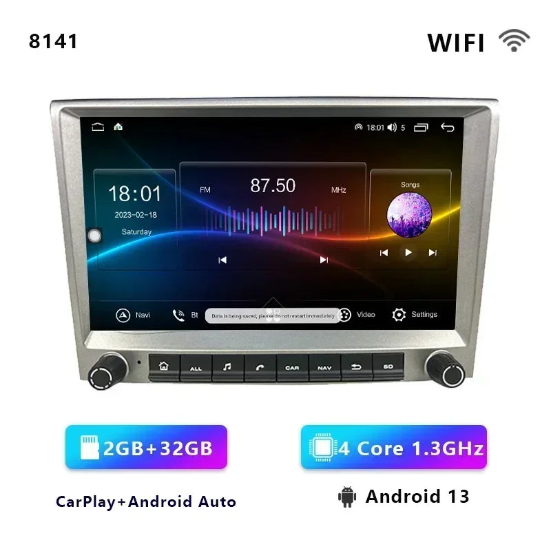 Android Car Radio with CarPlay for Porsche 911/Boxster/Cayman
