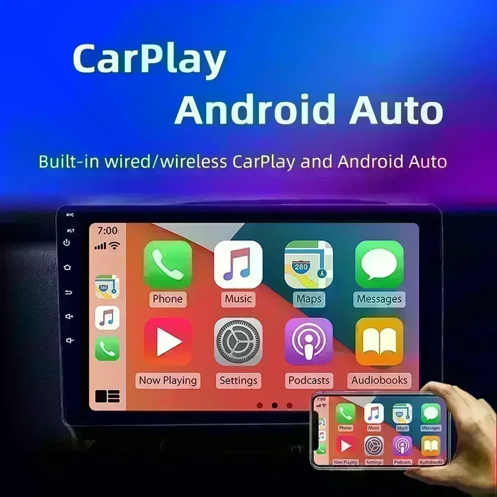 Toyota Tundra (2014–2018) 9" Android 12 Car Multimedia Player – CarPlay, Android Auto, GPS Navigation, Bluetooth 5.0, DSP Stereo Head Unit