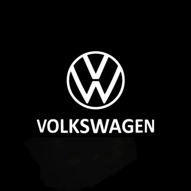 VW LED Door Logo Projector Lights – Fits Golf R / GTI Mk5 Mk6 Mk7, Passat, Tiguan, Touareg, CC