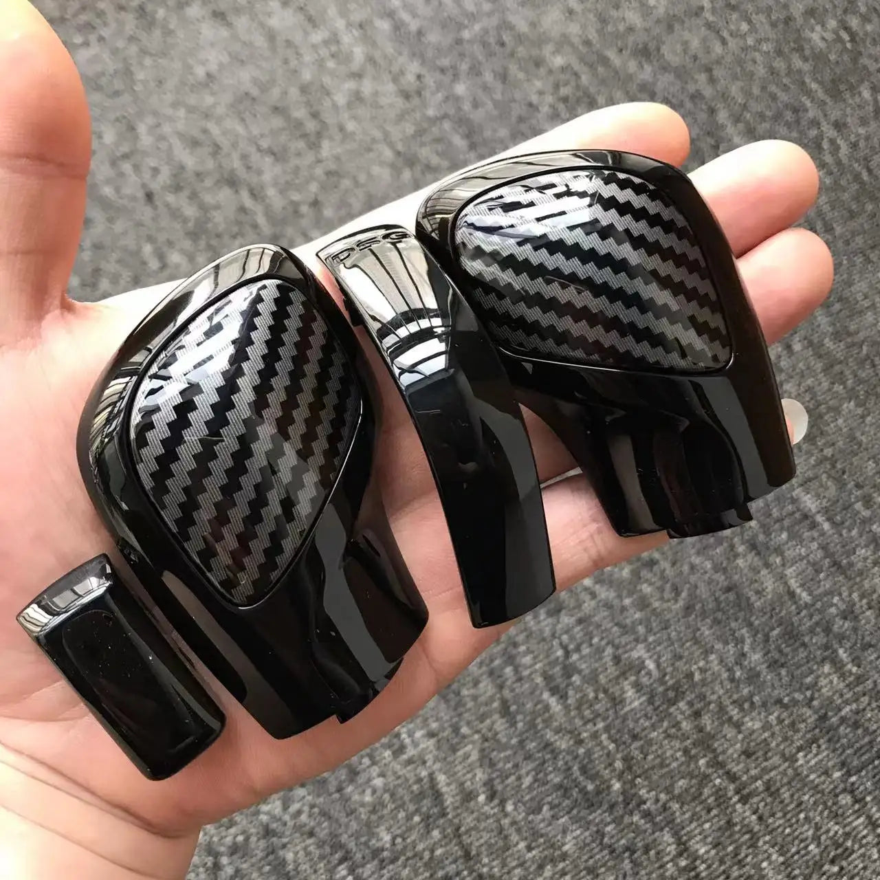 DSG Gear Shift Knob Cover for VW Golf 7/7.5 GTI R – Gear Side Emblem Trim