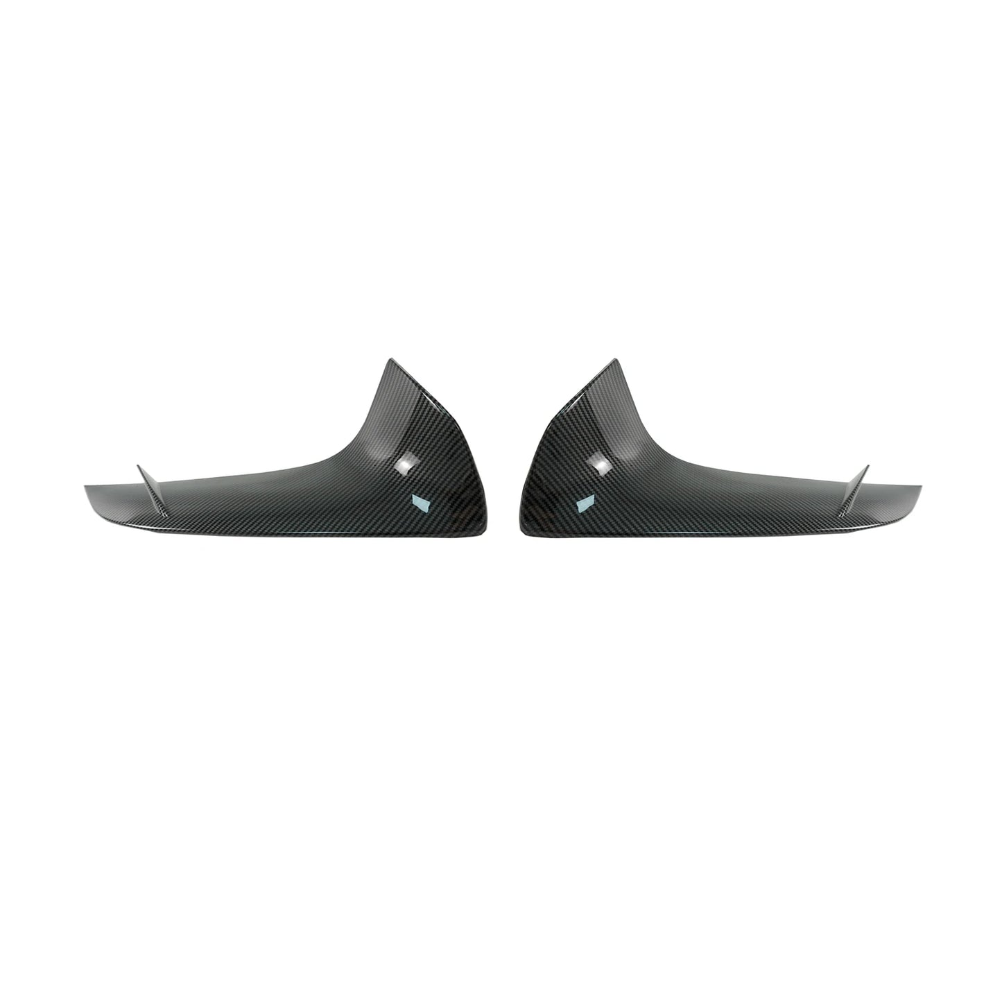 Toyota Supra GR A90 / A91 (2020–2024) Front Bumper Lower Garnish Cover – Gloss Black / Carbon Fiber Look
