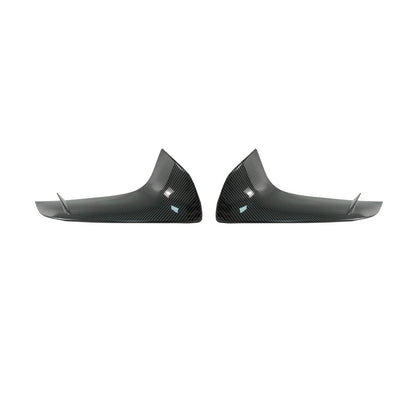 Toyota Supra GR A90 / A91 (2020–2024) Front Bumper Lower Garnish Cover – Gloss Black / Carbon Fiber Look
