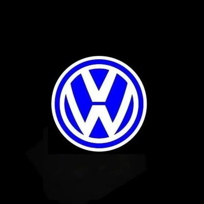 VW LED Door Logo Projector Lights – Fits Golf R / GTI Mk5 Mk6 Mk7, Passat, Tiguan, Touareg, CC