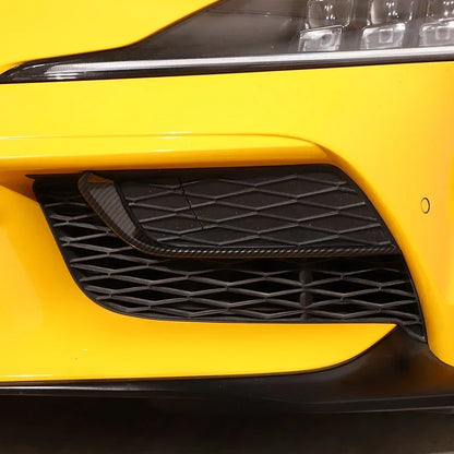Toyota Supra MK5 A90 (2019–2024) Front Bumper Fog Lamp Cover – ABS Carbon Fiber Style Trim