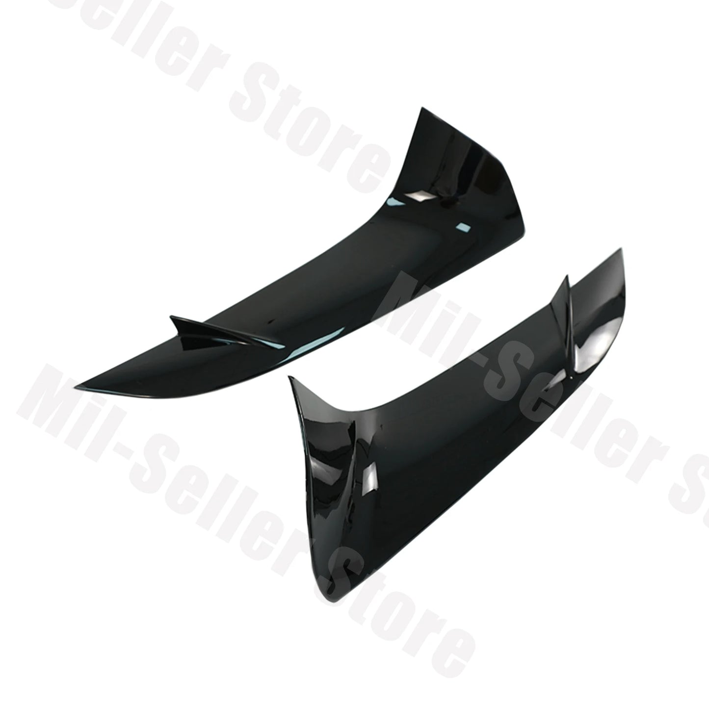 Toyota Supra GR A90 / A91 (2020–2024) Front Bumper Lower Garnish Cover – Gloss Black / Carbon Fiber Look