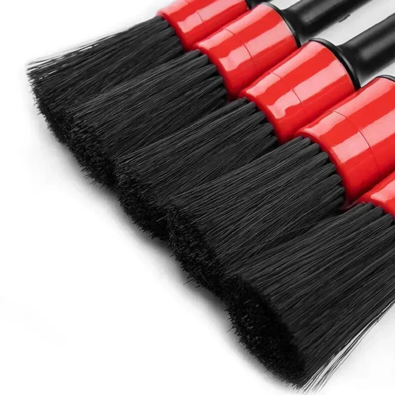 Car Detailing Brush Set | Interior & Wheel Cleaning Brushes for Dashboard, Vents & Rims