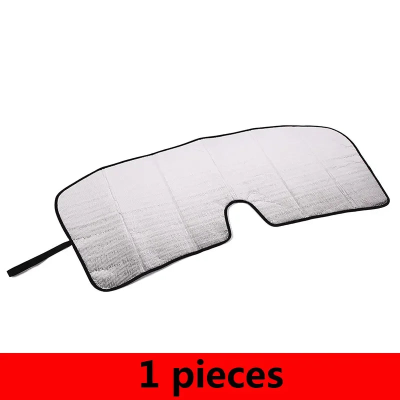 Toyota Supra GR MK5 A90 / A91 (2019–2024) Front Windshield Sunshade – Aluminum Foil UV Protection