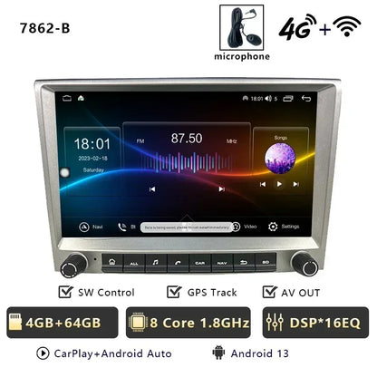 Android Car Radio with CarPlay for Porsche 911/Boxster/Cayman