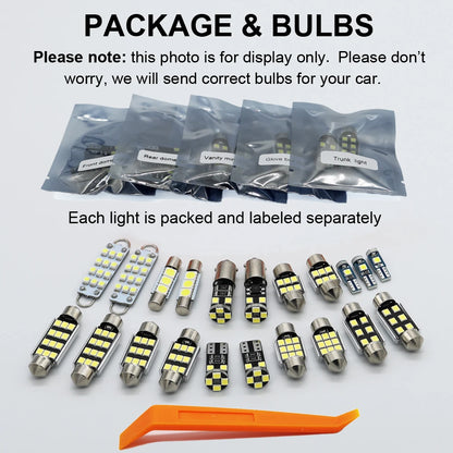 LED Interior Light Kit (16PCS) – Toyota Land Cruiser 200 LC200 (2008–2021)