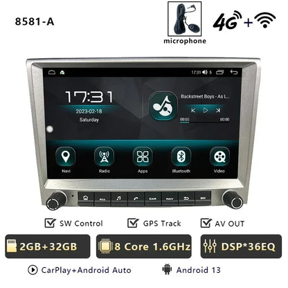 Android Car Radio with CarPlay for Porsche 911/Boxster/Cayman