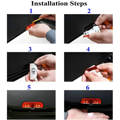 VW LED Door Logo Projector Lights – Fits Golf R / GTI Mk5 Mk6 Mk7, Passat, Tiguan, Touareg, CC