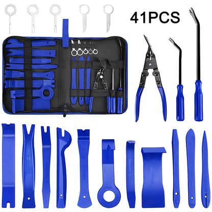 Car Trim Removal Tool Set | Clip, Fastener & Stereo Disassembly Tools