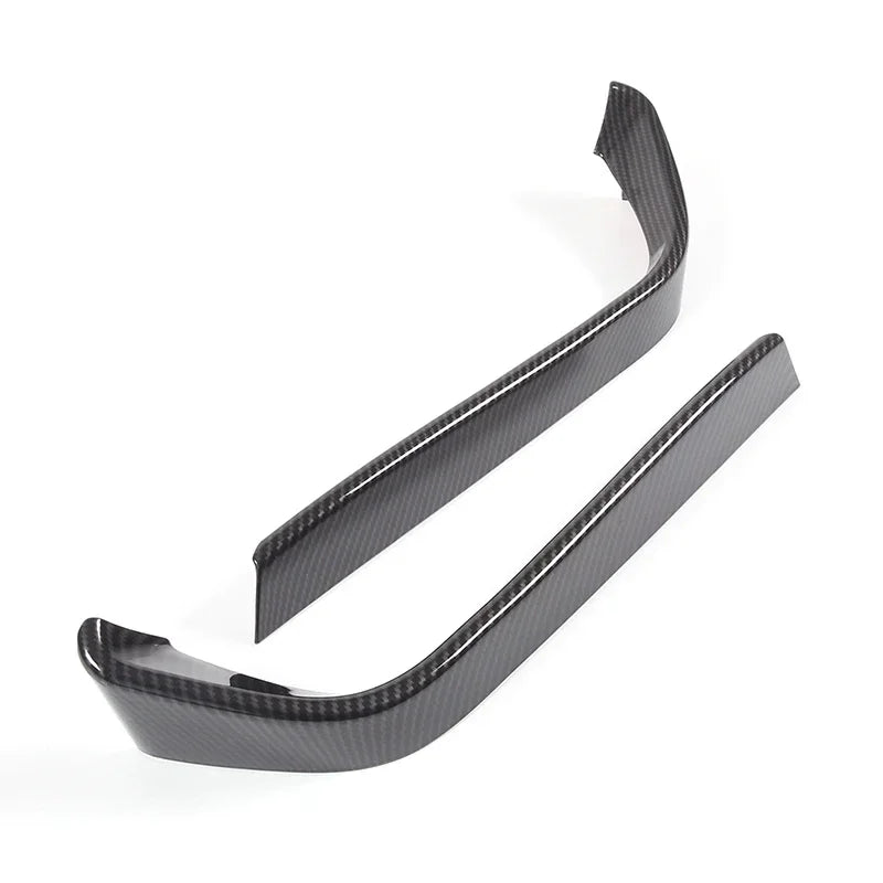 Toyota Supra MK5 A90 (2019–2024) Front Bumper Fog Lamp Cover – ABS Carbon Fiber Style Trim