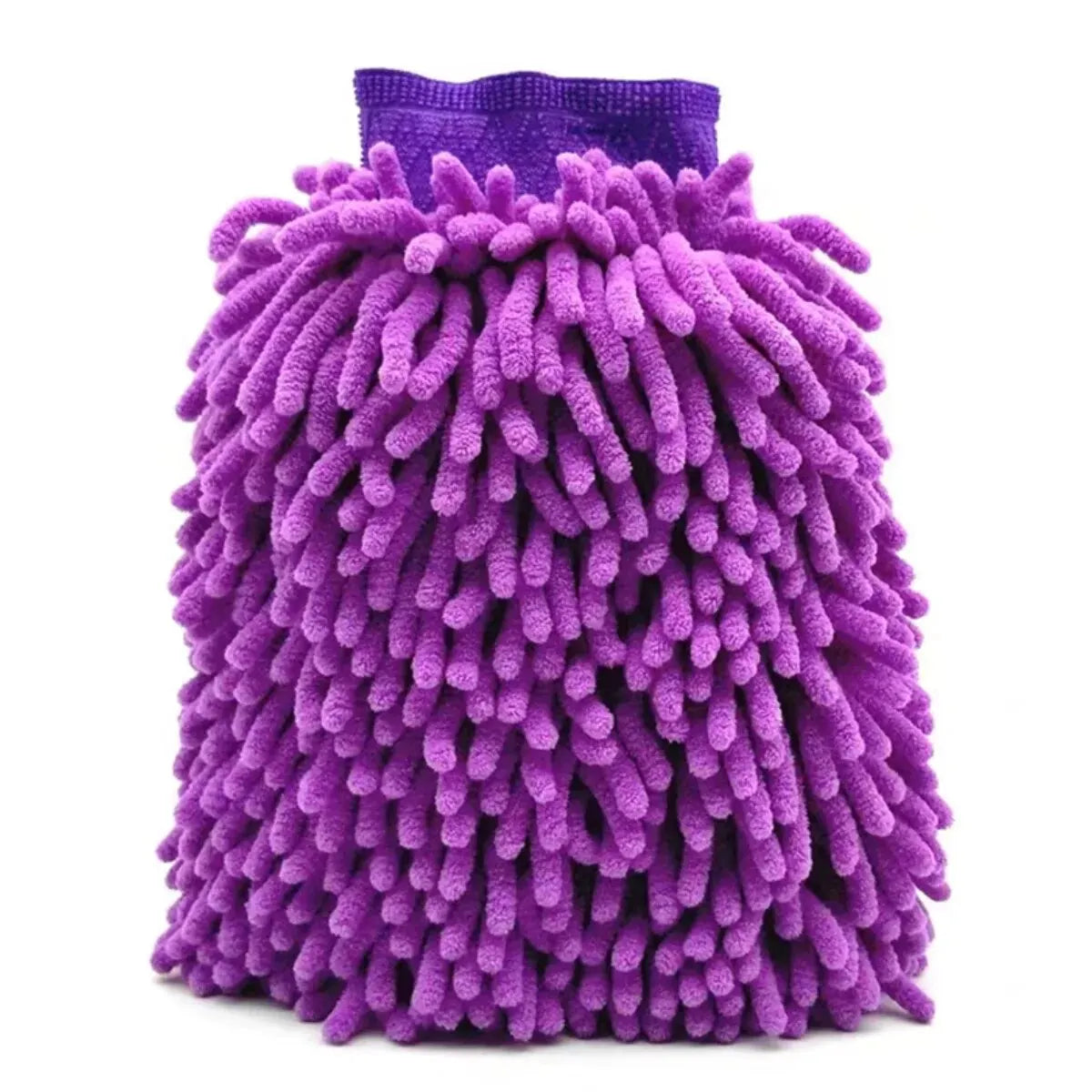 Microfiber Car Wash Mitt – Double-Sided Auto Cleaning Glove, Scratch-Free
