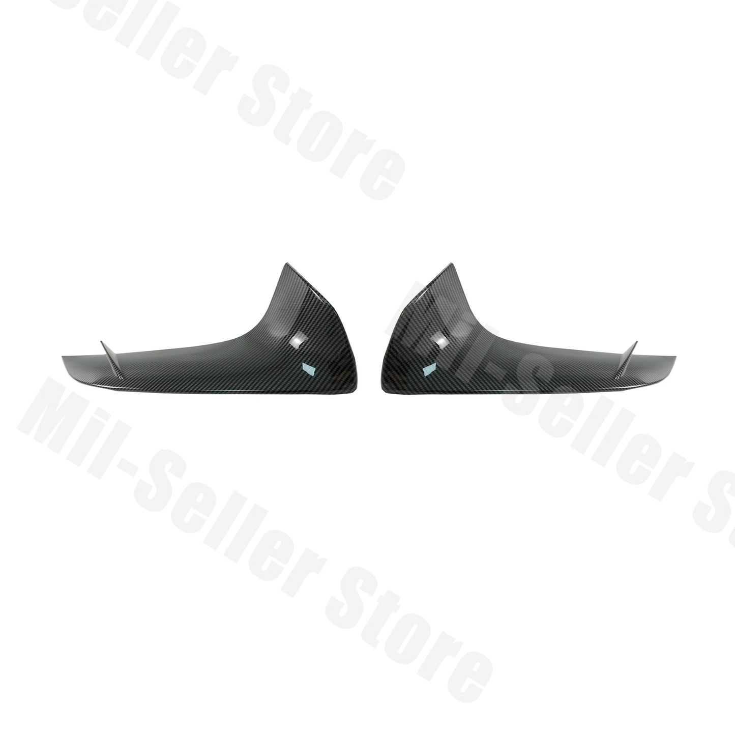 Toyota Supra GR A90 / A91 (2020–2024) Front Bumper Lower Garnish Cover – Gloss Black / Carbon Fiber Look