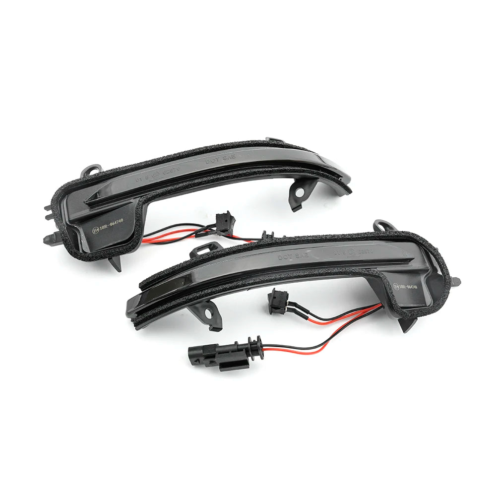 Toyota GR Supra A90 MK5 (2020–2023) Sequential LED Side Mirror Turn Signal Lights – Smoked Lens
