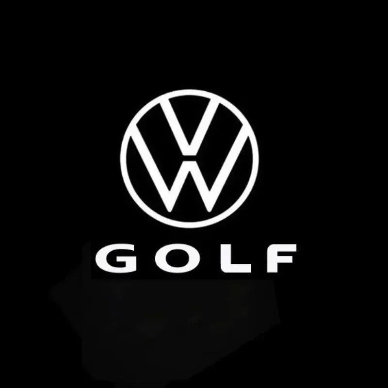 VW LED Door Logo Projector Lights – Fits Golf R / GTI Mk5 Mk6 Mk7, Passat, Tiguan, Touareg, CC