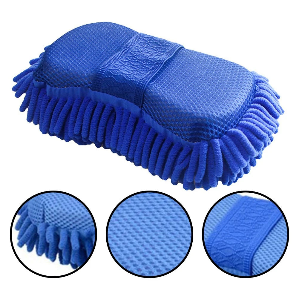 Microfiber Car Wash Sponge – Ultra Absorbent Cleaning Pad for Cars