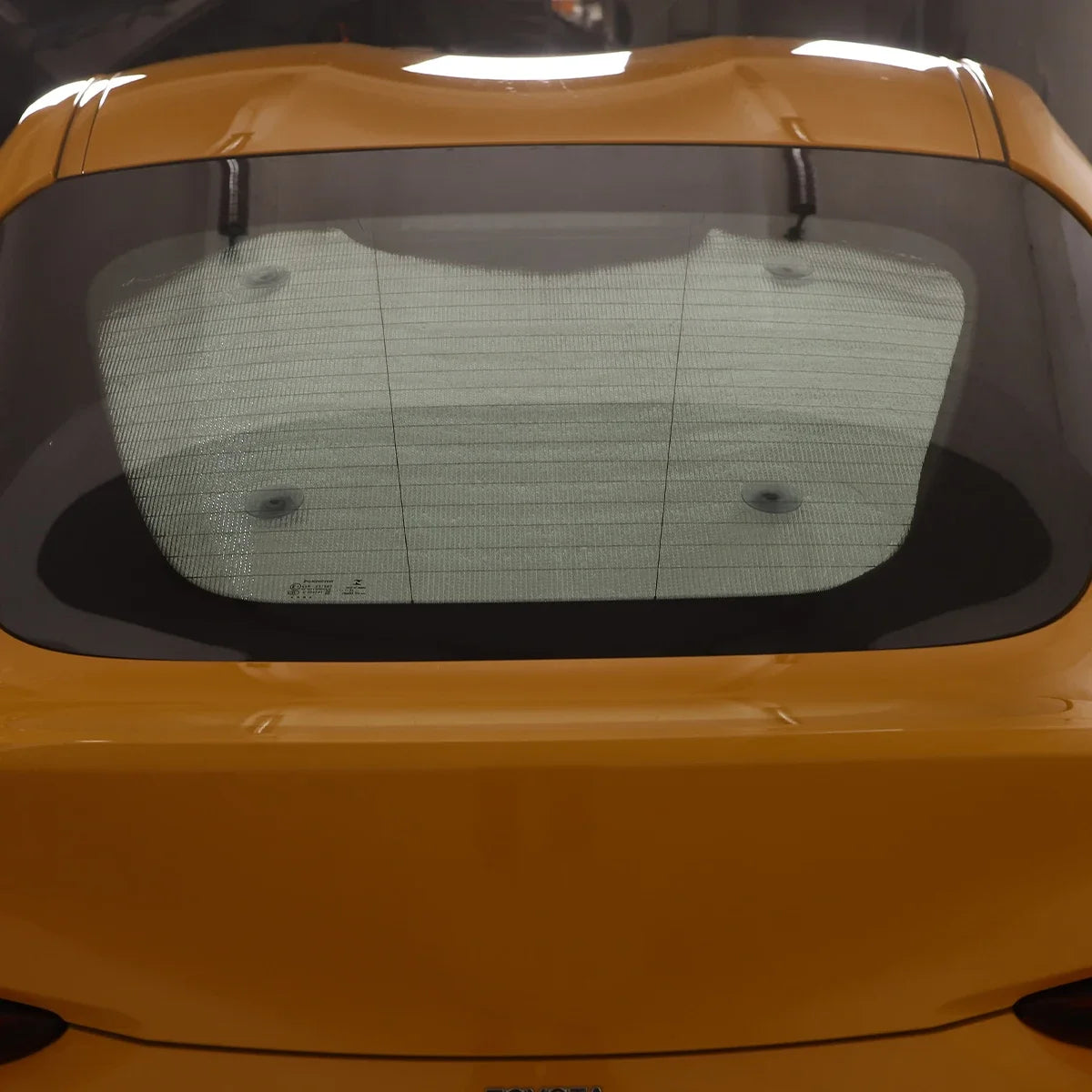 Toyota Supra GR MK5 A90 / A91 (2019–2024) Front Windshield Sunshade – Aluminum Foil UV Protection