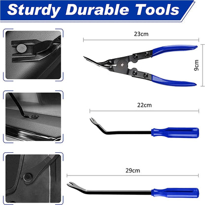 Car Trim Removal Tool Set | Clip, Fastener & Stereo Disassembly Tools
