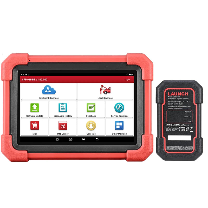 X-431 LAUNCH CRP919X BT OBD2 Scanner | All-System Car Diagnostic Tool