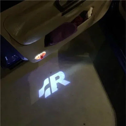 VW LED Door Logo Projector Lights – Fits Golf R / GTI Mk5 Mk6 Mk7, Passat, Tiguan, Touareg, CC