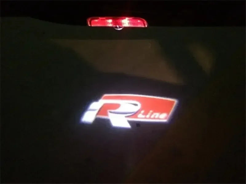 VW LED Door Logo Projector Lights – Fits Golf R / GTI Mk5 Mk6 Mk7, Passat, Tiguan, Touareg, CC