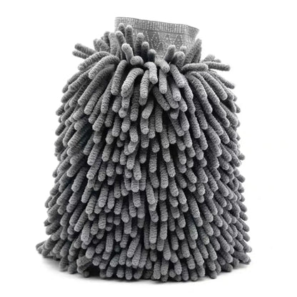 Microfiber Car Wash Mitt – Double-Sided Auto Cleaning Glove, Scratch-Free