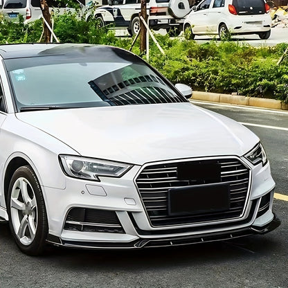 Audi A3 / S3 S-Line 8V (2014–2020) Front Bumper Lip Splitter Body Kit